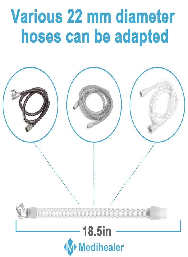Medihealer 2 Packs Connecting Hose for Wisp, Quick-Release Elbow Swivel Tube Only Compatible with Wisp, Great-Value CPAP Supplies by Medihealer - Image 4